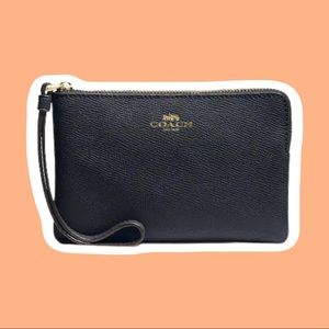 Coach Corner Zip Wristlet - SOLD